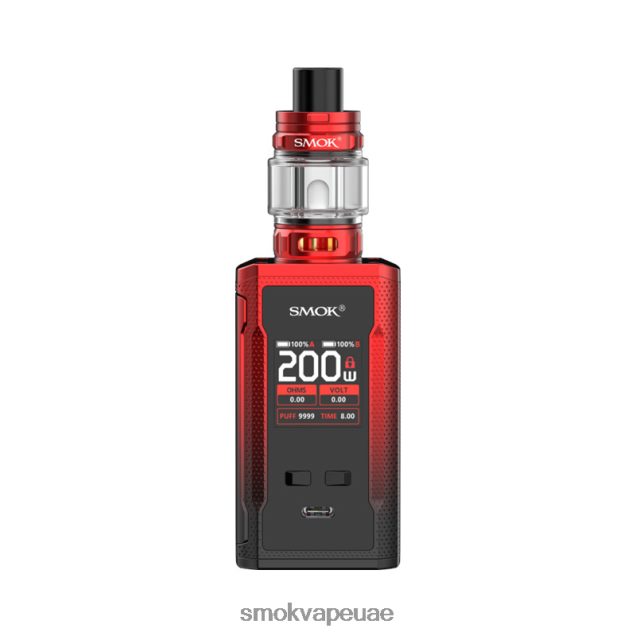 SMOK R-Kiss 2 طقم 42V6DB101 SMOK vape UAE أسود أحمر